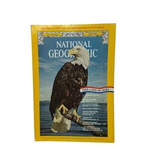 Vintage National Geographic Magazine July 1976 American Indians George Washingto
